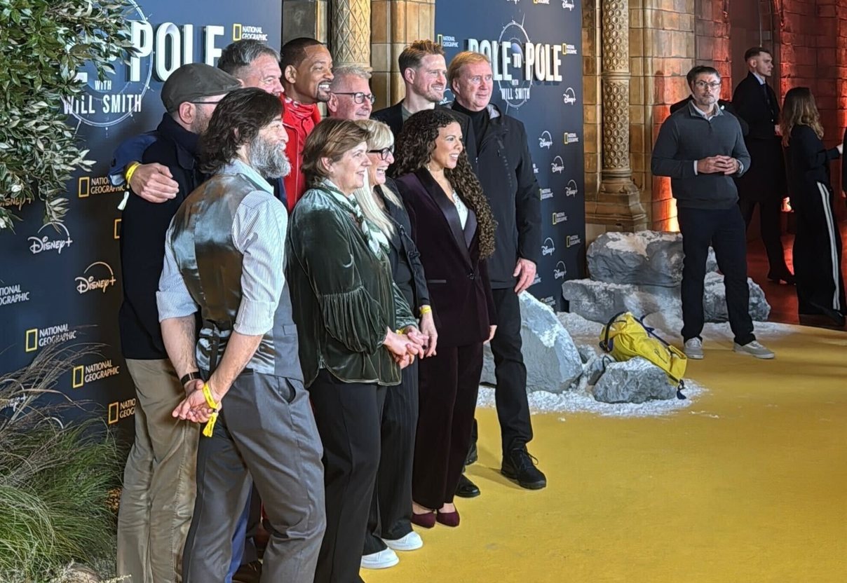SVA students at the Pole to Pole red carpet premiere